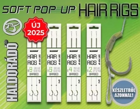 Haldorádó Soft Pop Up Hair Rigs