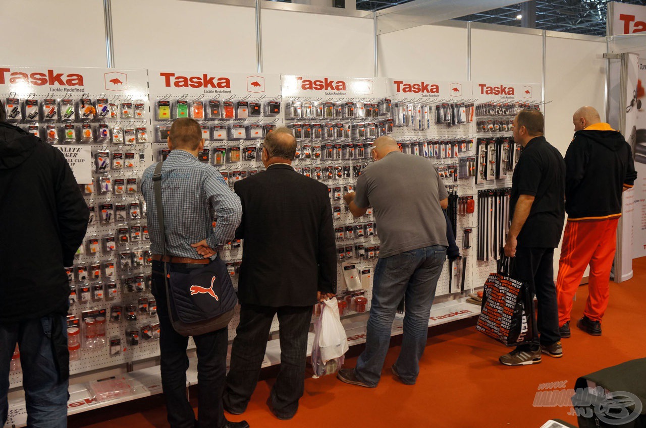 A Taska cég az egyre bővülő termékpalettájának teljes egészével felvonul