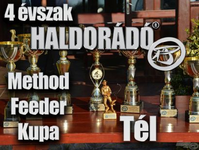 4 évszak Haldorádó Method Feeder Kupa 2019 versenysorozat kiírás – Tél, záró forduló