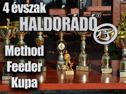 4 évszak Haldorádó Method Feeder Kupa versenysorozat kiírás