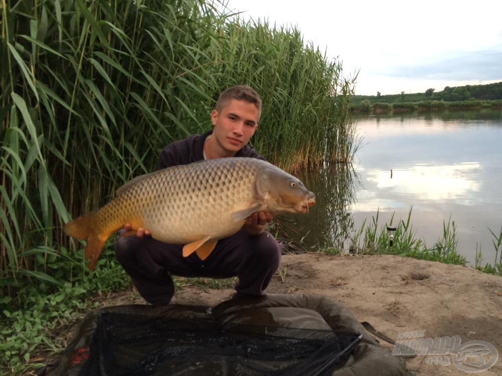 10,5 kg, a túra legnagyobb hala