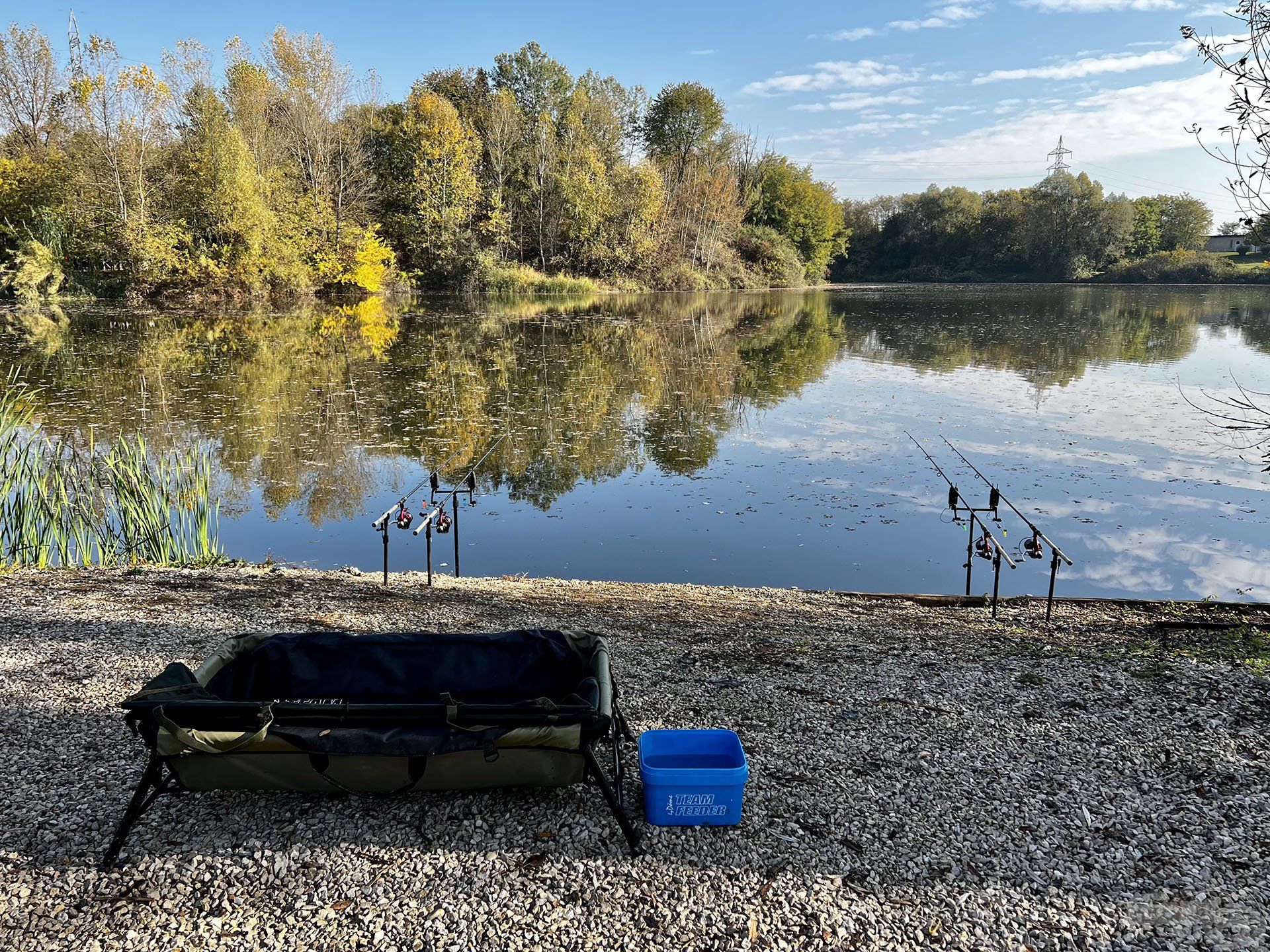 Napközben (ahogy a köd felszállt) gyönyörű idő fogadott minket