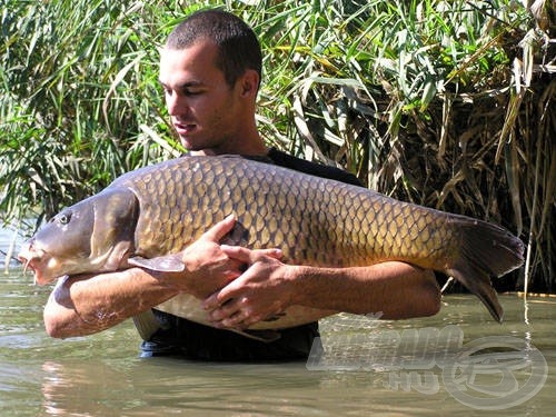 Stefan 20,5 kg-os pontya minden elismerést megérdemel…