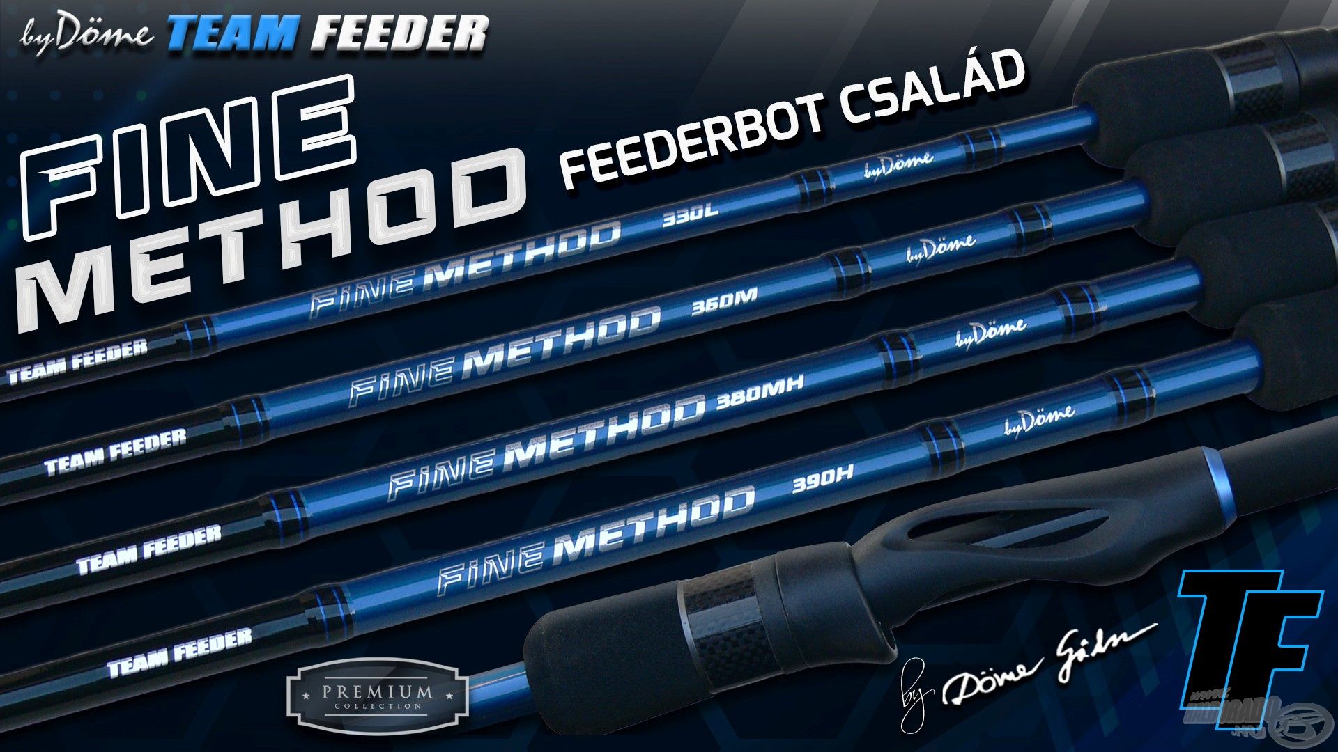 Íme, az új By Döme TEAM FEEDER Fine Method Feeder kollekciónk!