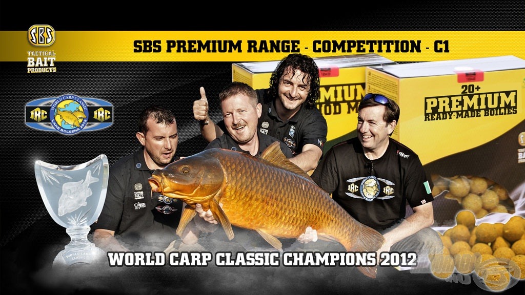Az SBS itt kínálja először a 2012-es World Carp Classic győztes bojliját, a Competition széria C1-es tagját! 