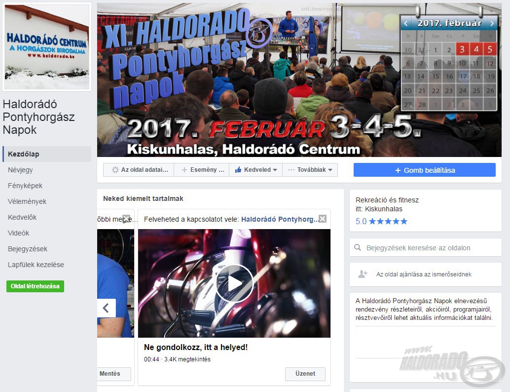 Érdemes figyelemmel kísérni az esemény Facebook-oldalát is, mert itt minden nap találkozhattok hasznos új információkkal!