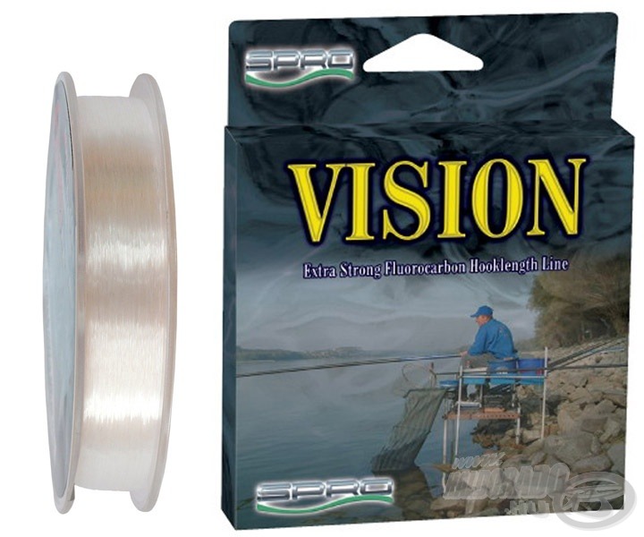 A Spro Vision Line kivételes adottságokkal rendelkező új, a vízben láthatatlan, fluorocarbon előkezsinór