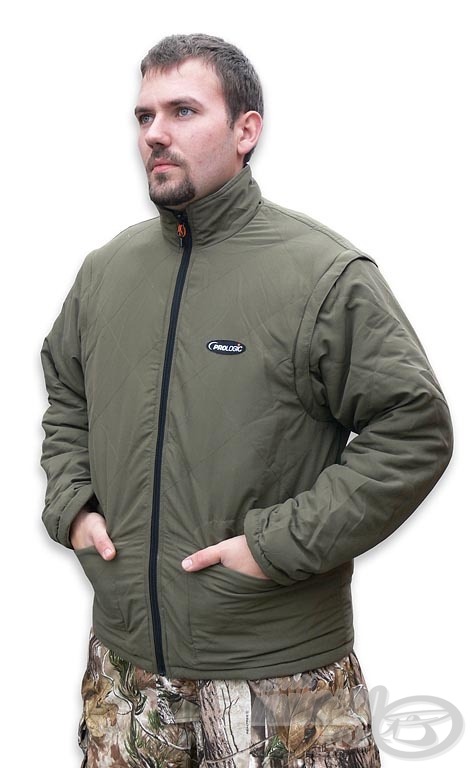 Ha nincs szükség a maximális védelemre, akkor a belső kabátot önállóan is használhatjuk kabátként…
