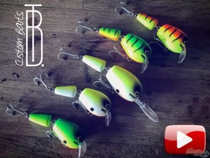 Bemutatkoznak a Blázy Tackle Custom Baits wobblerek