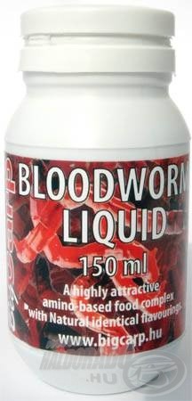 A Bloodworm Liquid fontos részét képezheti a saját készítésű bojlinak