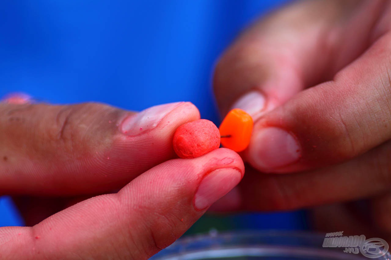 A Chilis Tintahal SpéciCornal, a kisebb méretű Tüzes Ponty Oldódó Lebegő Pelletet még inkább kikönnyíthetjük, így a csali tökéletesen balanszírozott lesz