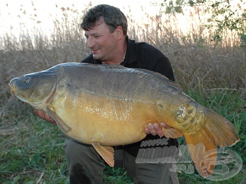 Morar Radu 19,4 kg-os tükörpontyára szükség volt a második helyhez