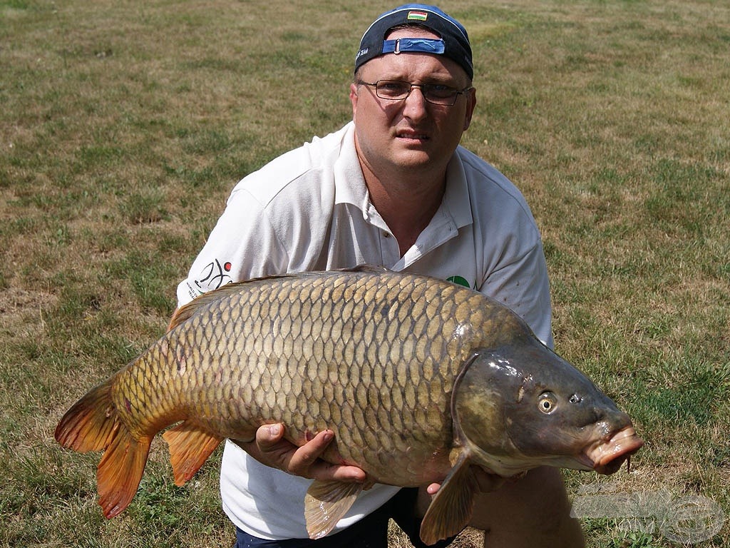 Életem hala: 17,82 kg-os ponty, finom szerelékkel