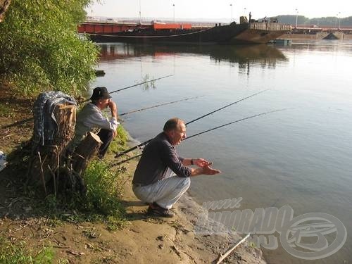 Nyugdíjas korban különösen jó érzés a horgászbotok mellett csevegni (Dragoljub és Ivica Újvidéken, a Dunán)…