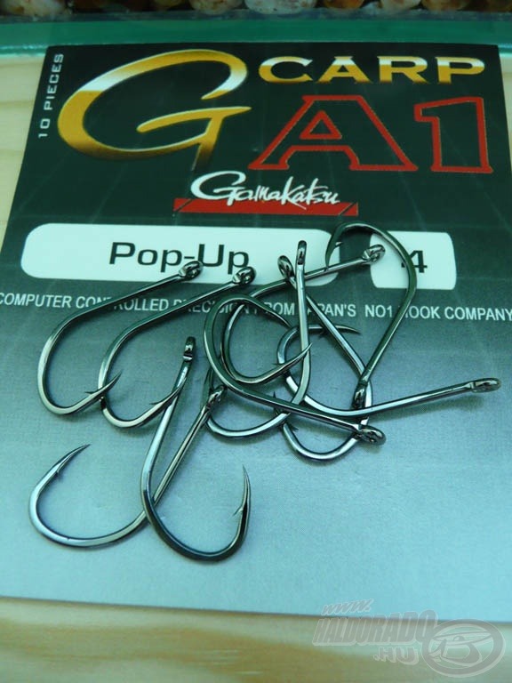 Gamakatsu G-Carp egy hosszú szárú, erősített füles pop-up horog. Segítségével…