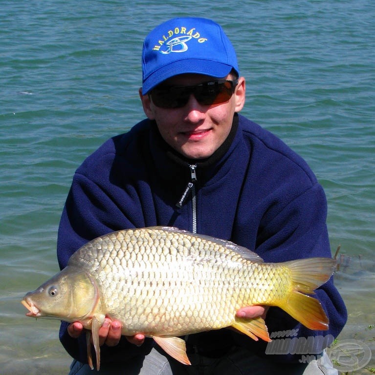 Tavaszi „Oldódó pelletes” pontyom