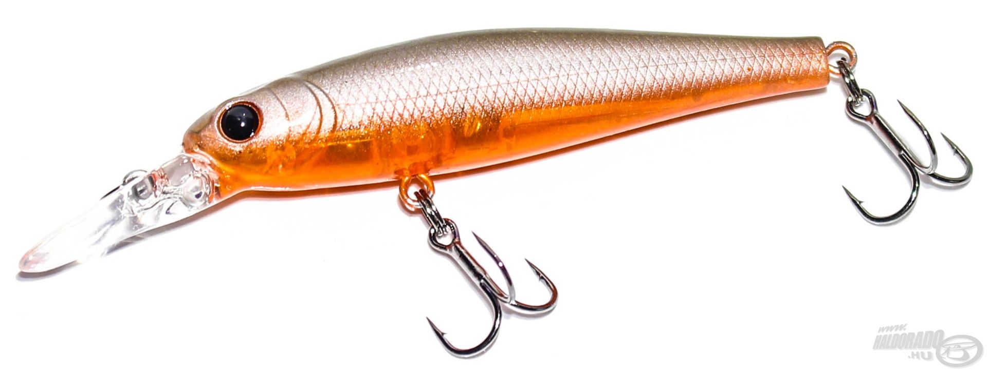 Diver Minnow - Orange Sunset UV