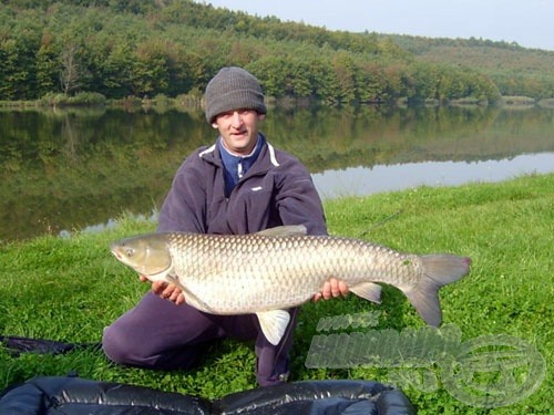 … hiszen komoly méretű halak is szákba kerülhetnek