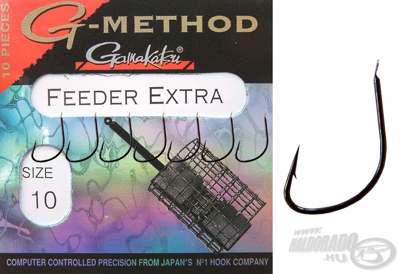 Feeder Extra: egy nagyon könnyű, „finom” horog, kifejezetten a picker- és a lágy feederbotos horgászatokhoz