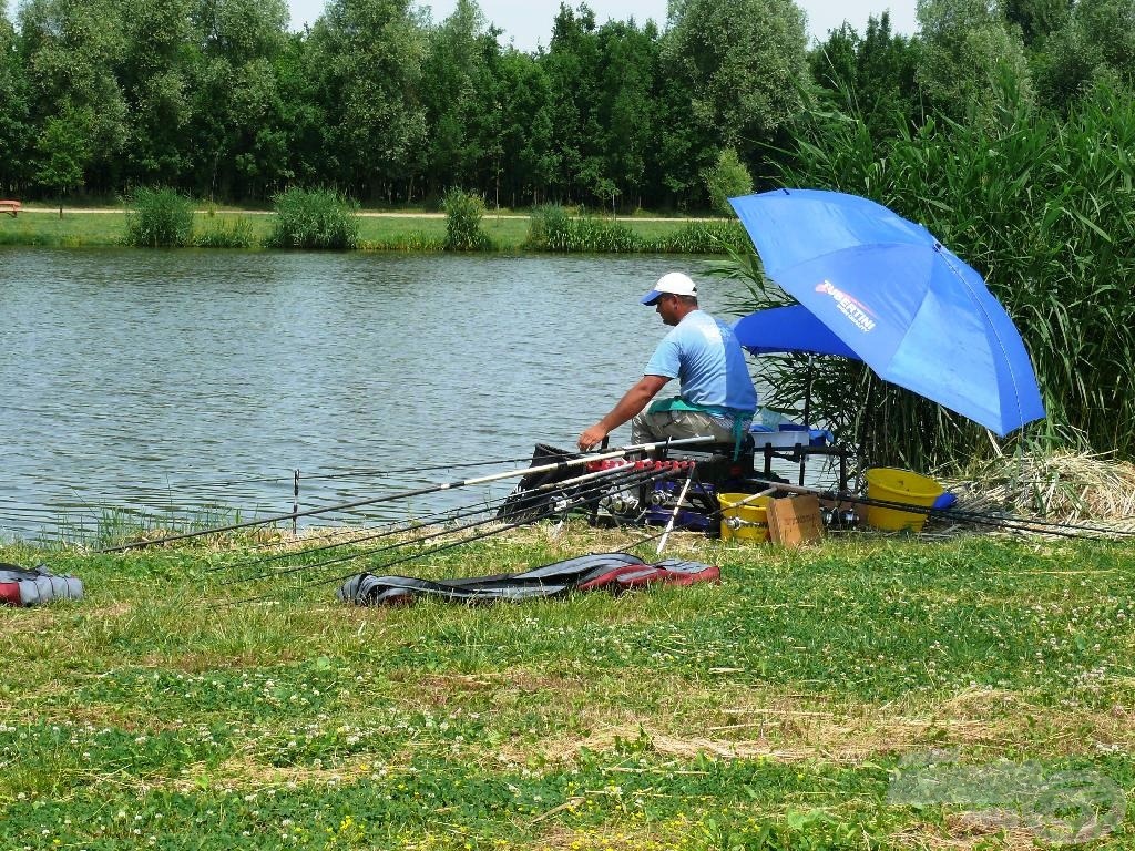 Vidó Ferenc, kapásra várva