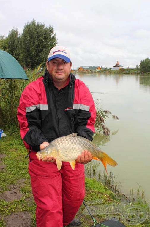 Kárászozás közben köszönt be ez a tőponty Szarka Imre horgára