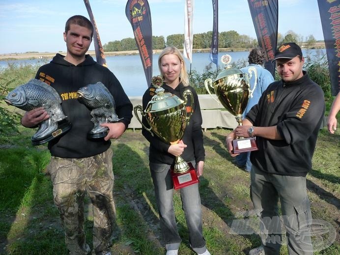 A tavalyi győztesek: Mišel Zadravec Carp Team Hungary