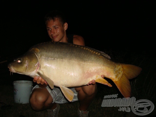 Első harsányi pontyom, mely 11,90 kg-ot nyomott