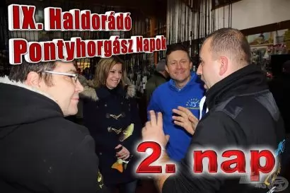 IX. Haldorádó Pontyhorgász napok 2. nap beszámoló