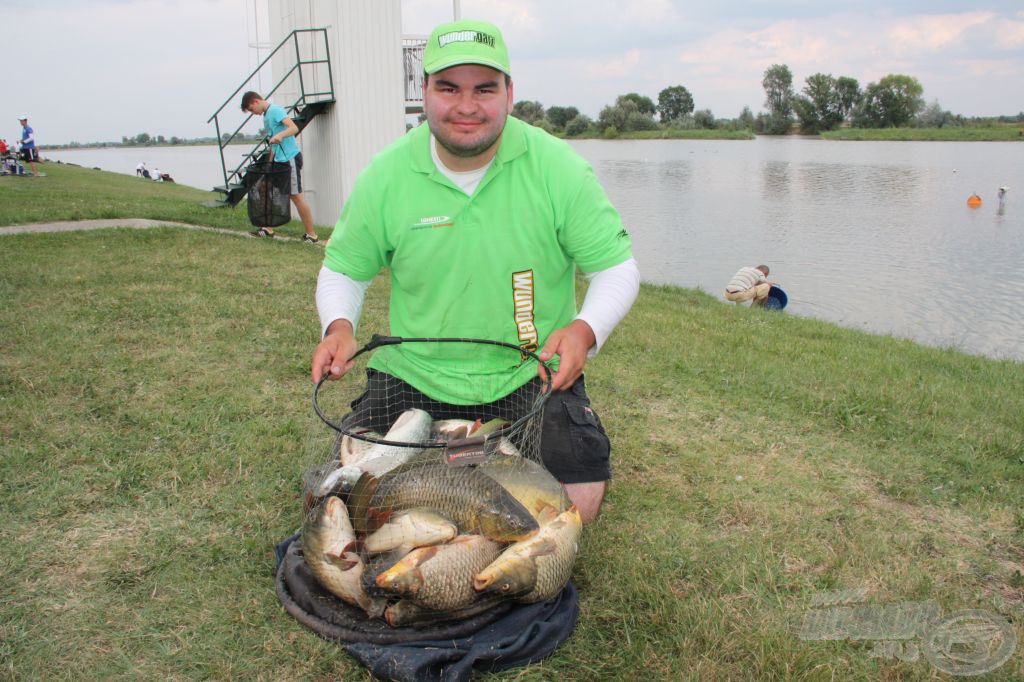 A C szektort Tóth Zsolt nyerte 29 kg feletti fogással