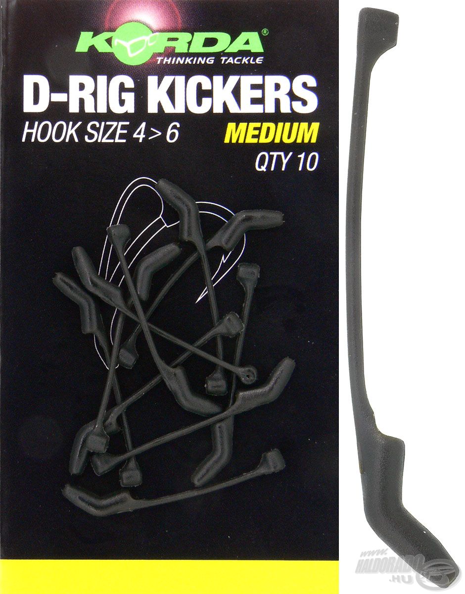 A Korda Kickers D Rig három különböző méretben is kapható
