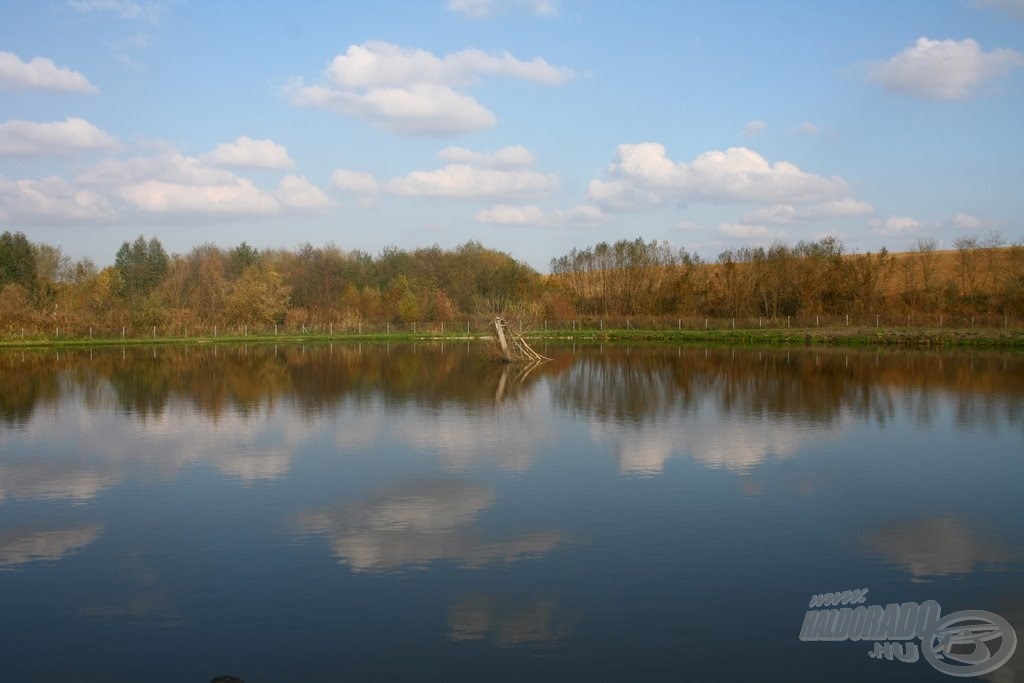 Gyönyörű vízen, szép környezetben