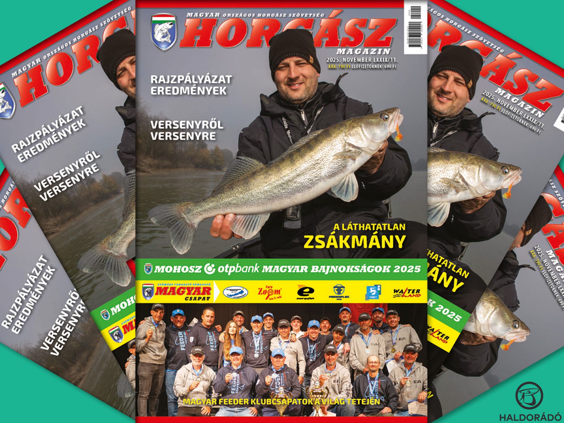 Megjelent a Magyar Horgász 2025. novemberi száma
