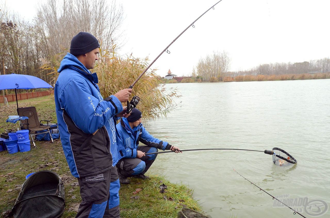 A Power Fighter feederbot és a Carp Fighter LCS orsó tökéletes párost alkot