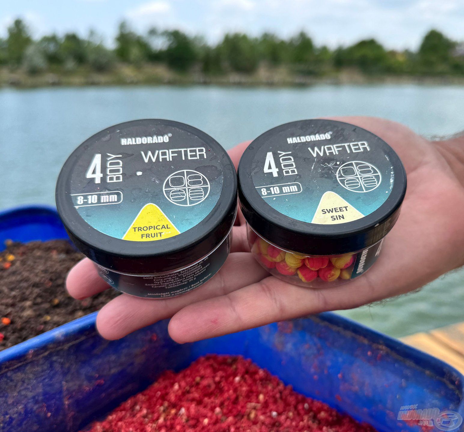 A 4Body wafterek közül a Tropical Fruit és a Sweet Sin került a tejsavas kaja mellé