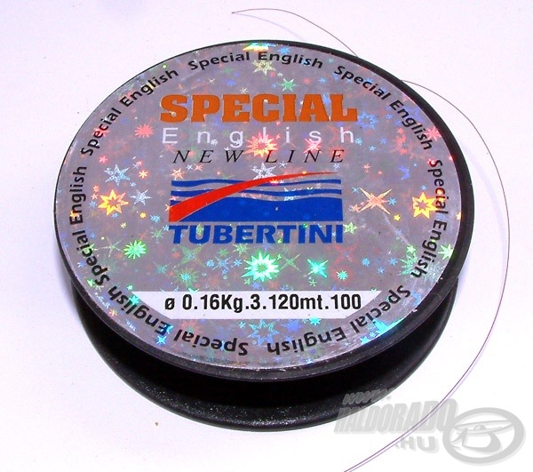 Tubertini Special English Line: univerzális damil match, feeder és picker horgászathoz