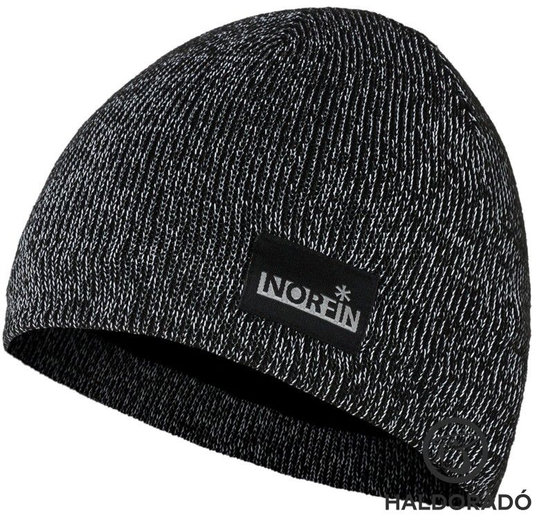 Kötött téli sapka akrilból, meleg polár béléssel