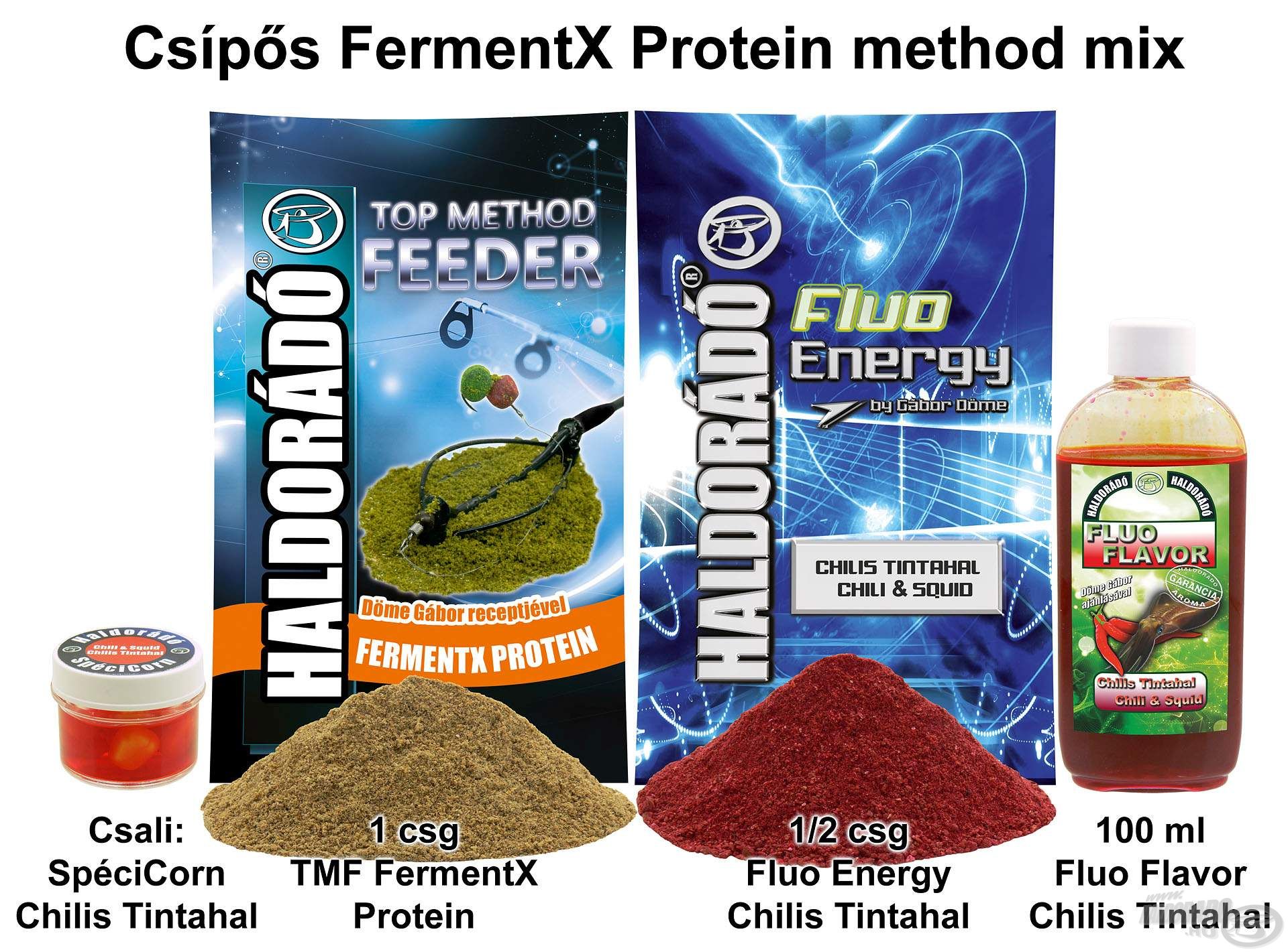 Csípős FermentX Protein method mix