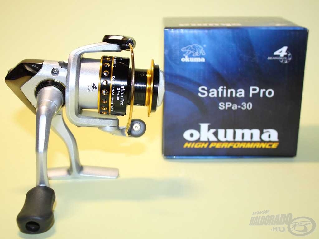 Okuma Safina Pro SPa-30 - finom pergető orsó, de akár feeder- vagy pickerbotra is kiváló választás