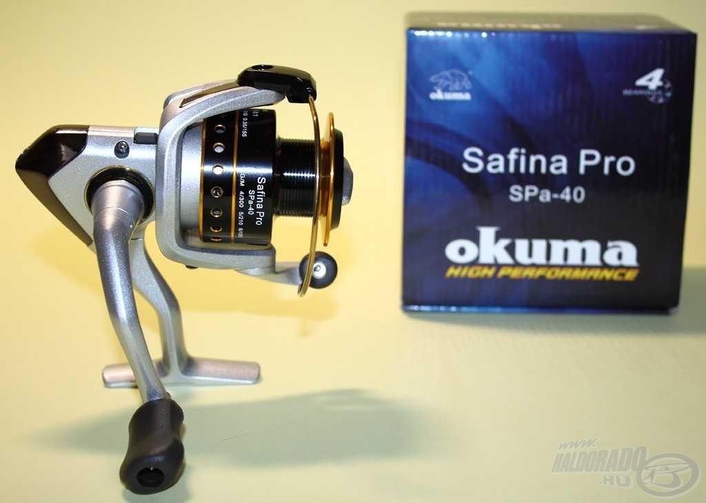 Okuma Safina Pro SPa-40 - univerzális pergető orsó, de a feederbotokon is jó szolgálatot tehet ám!