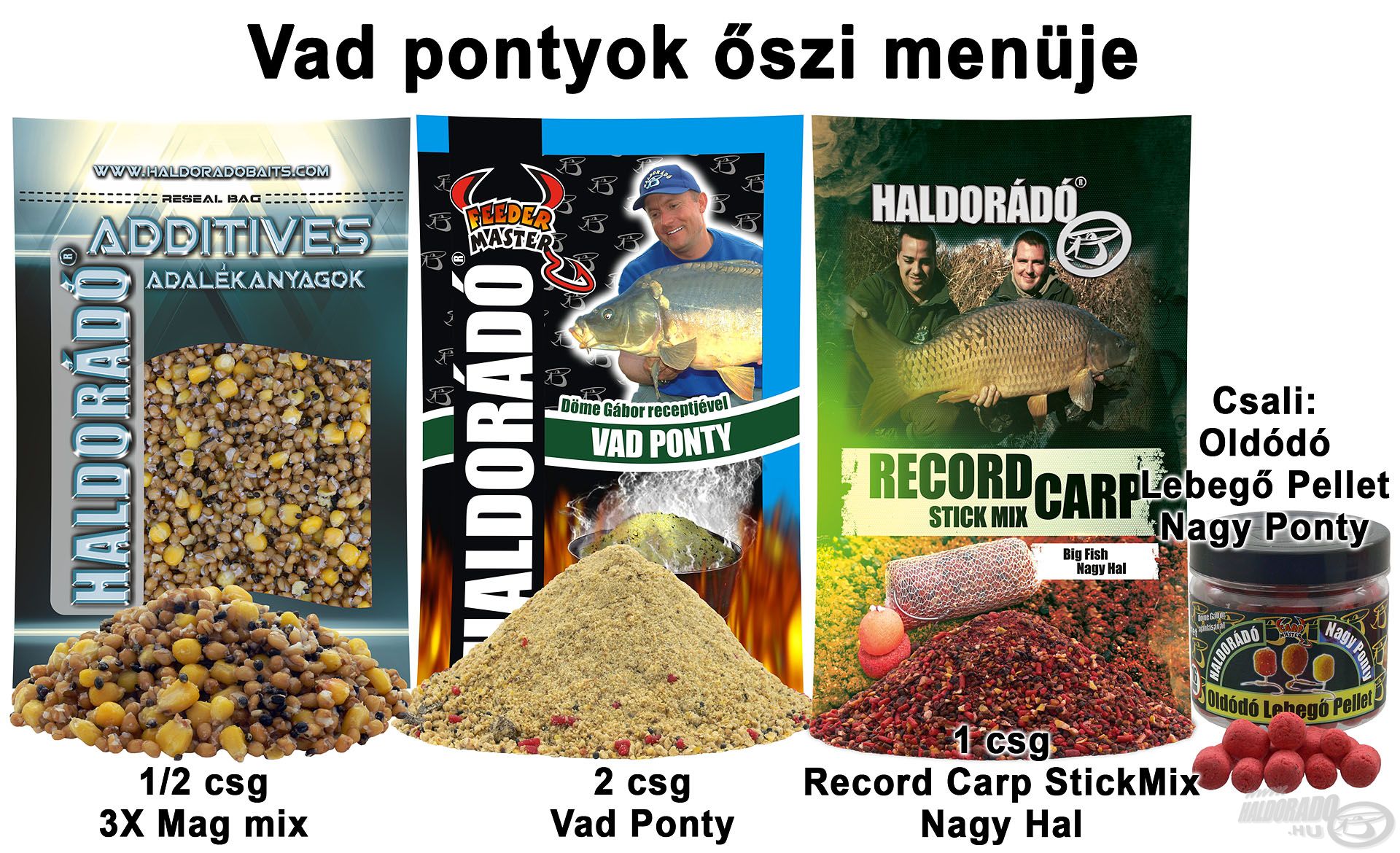 Vad pontyok őszi menüje