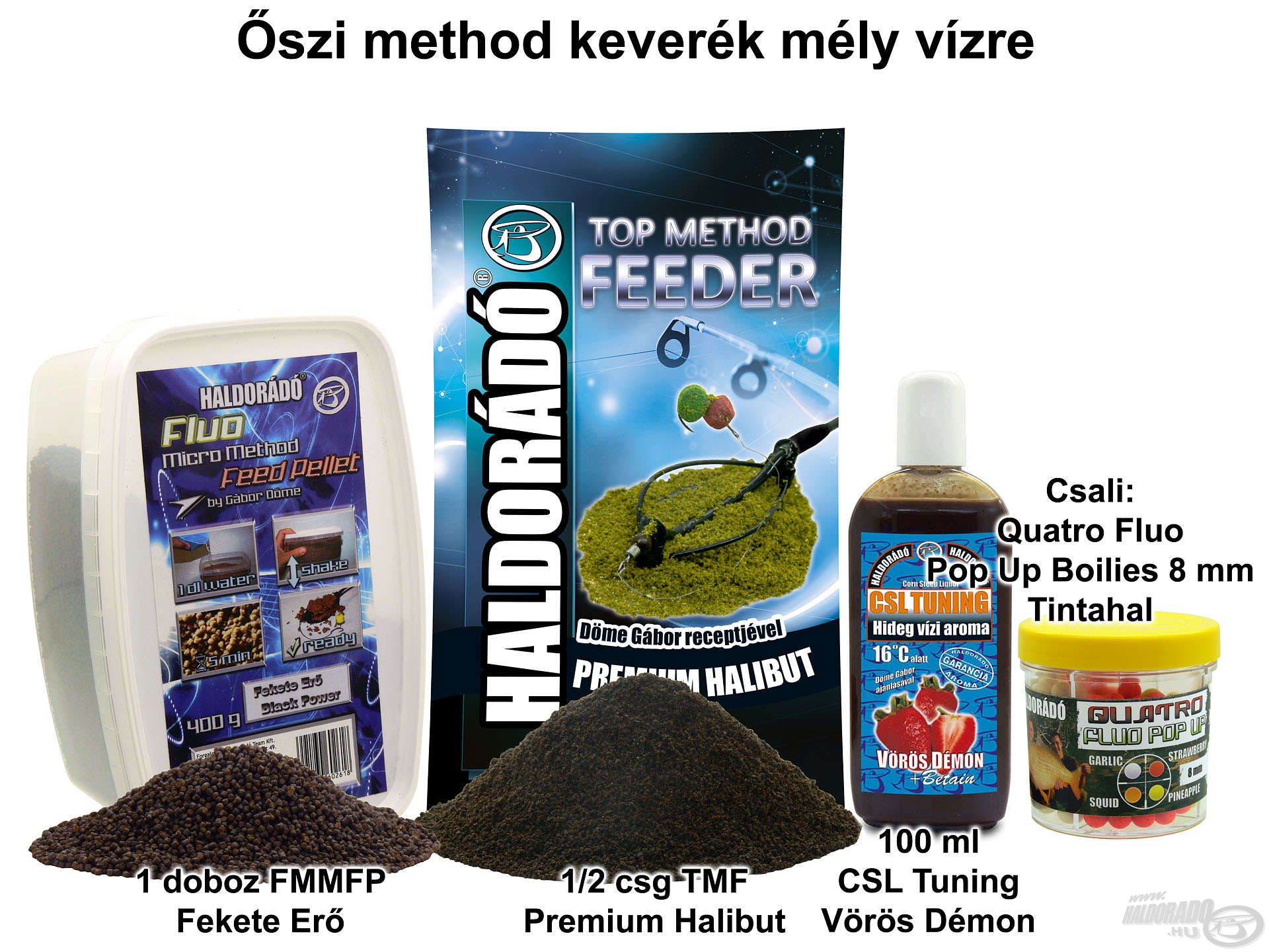 Őszi method keverék mély vízre