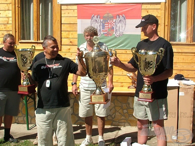 A győzelmet a Big Carp Team Szlovákia szerezte meg