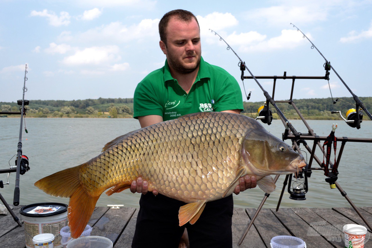 Az első gyönyörű töves rögtön 15,4 kg-ot nyomott