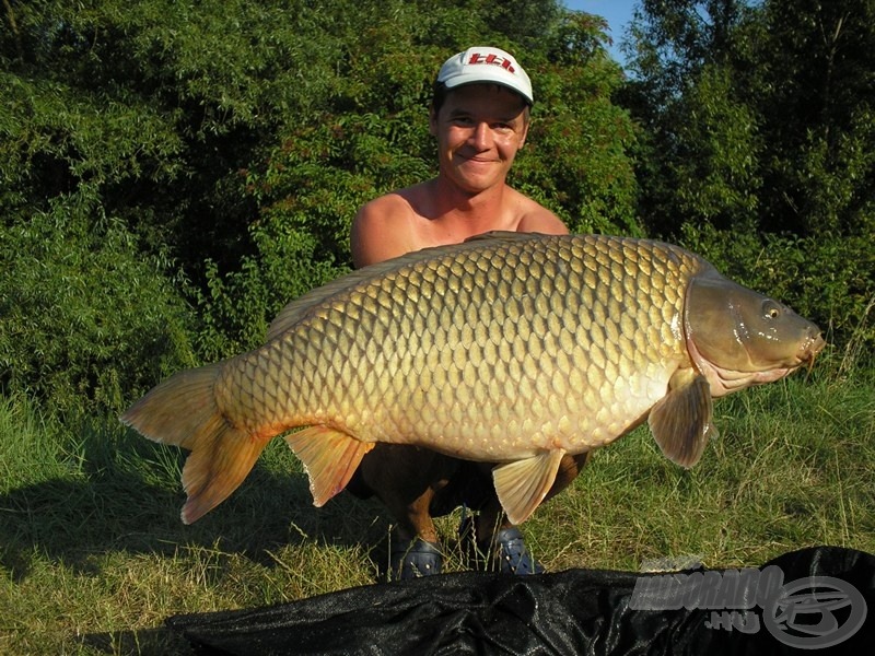 A második nap késő délutánján érkezett meg a túra első komolyabb, 18,90 kg-os delikvense