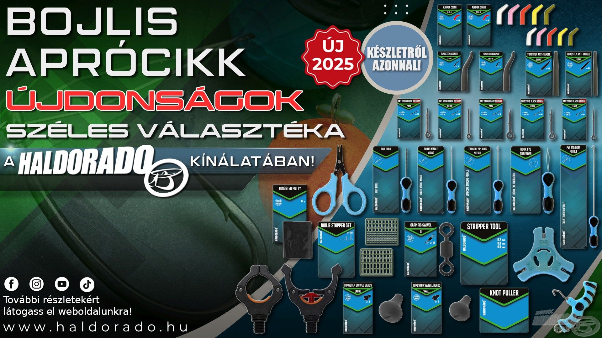 Pontyos aprócikkel bővült a Haldorádó termékek köre