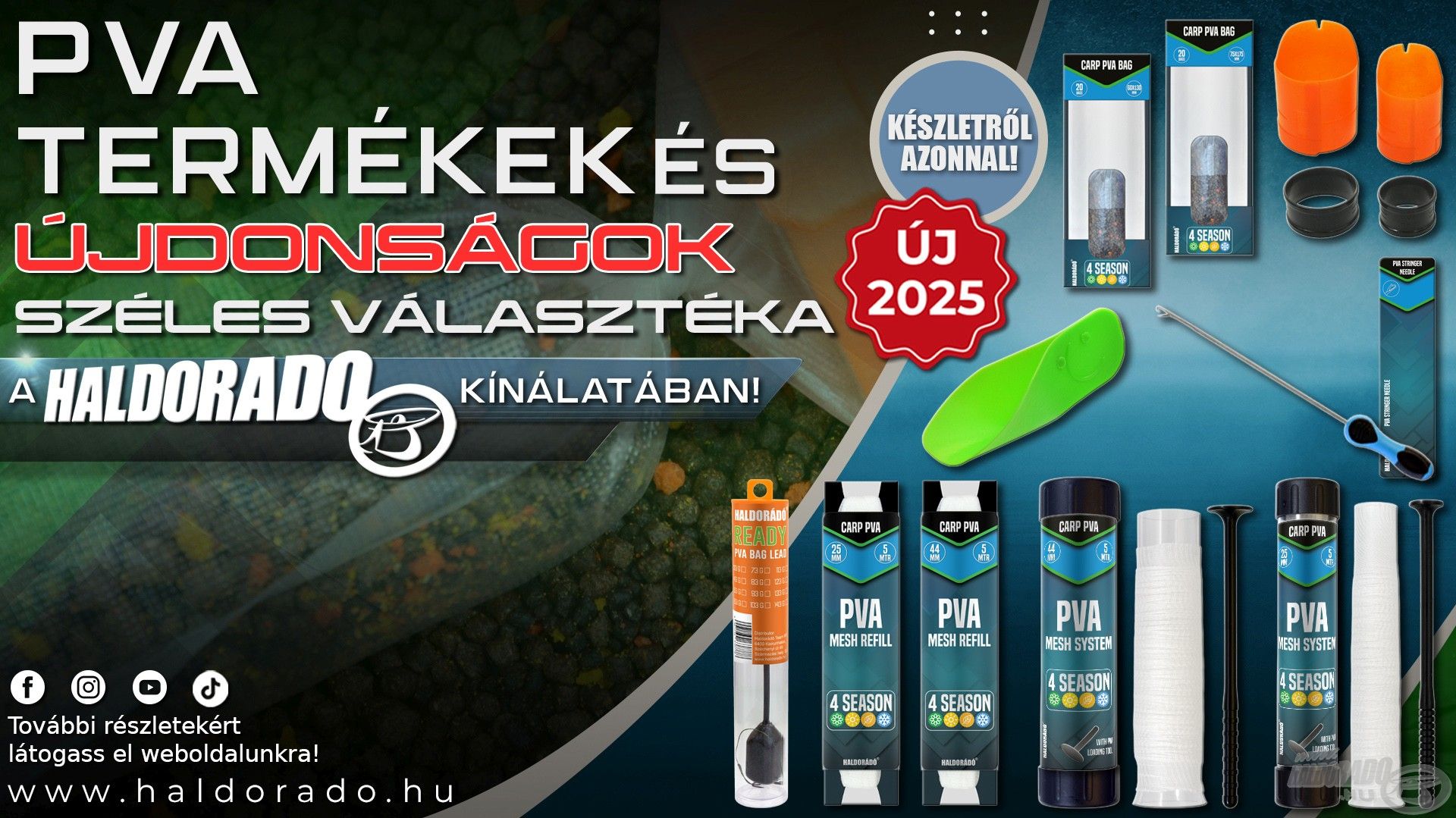 PVA Bages újdonságok a Haldorádó kínálatában