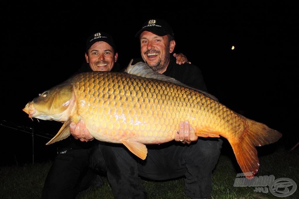 SBS Baits Czeh. fogása:16,72 kg