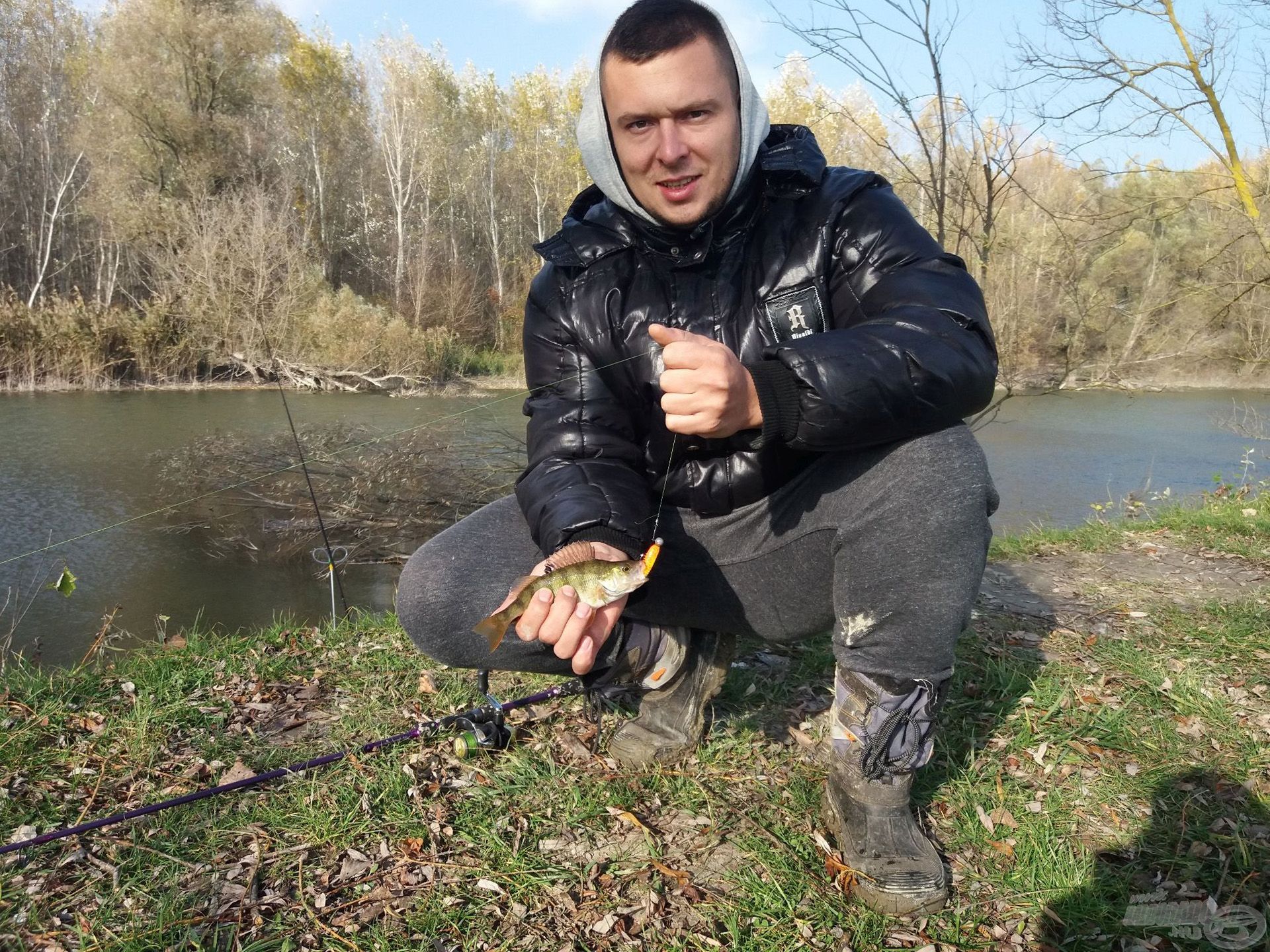 A sikeres pergető és zsákmánya