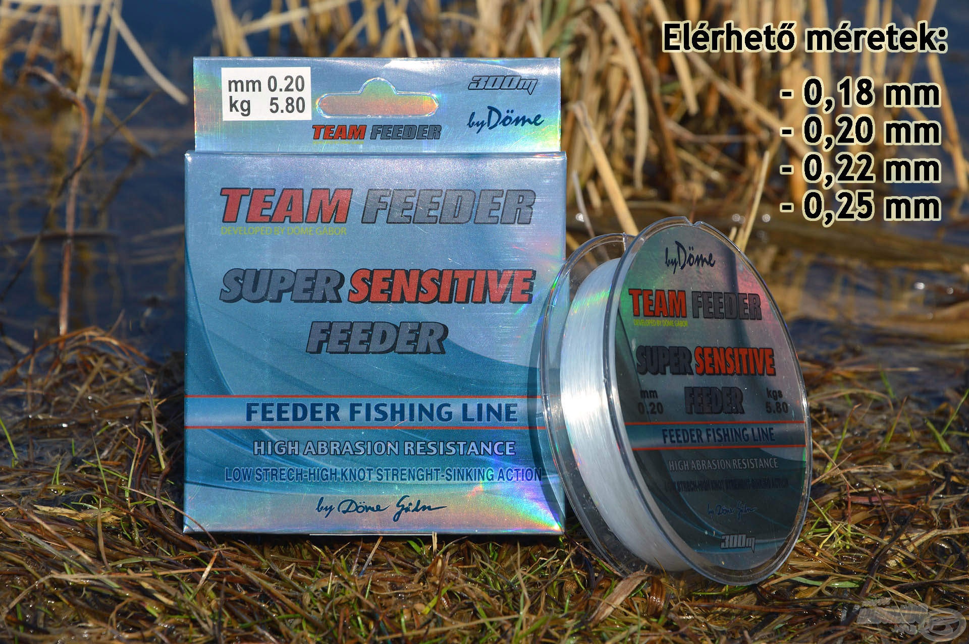 A Super Sensitive teljesít minden olyan elvárást és rendelkezik minden olyan jó tulajdonsággal, amit joggal várhatnak el a horgászok egy modern, szó szerint versenyképes horgászzsinórtól!