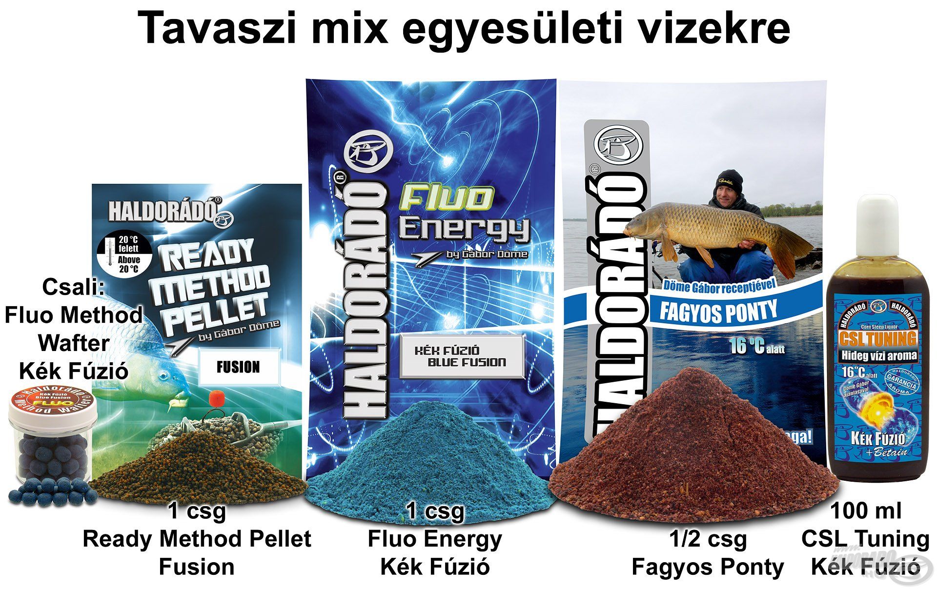 Tavaszi mix egyesületi vizekre